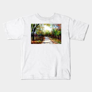 Autumn Walk 2 Kids T-Shirt